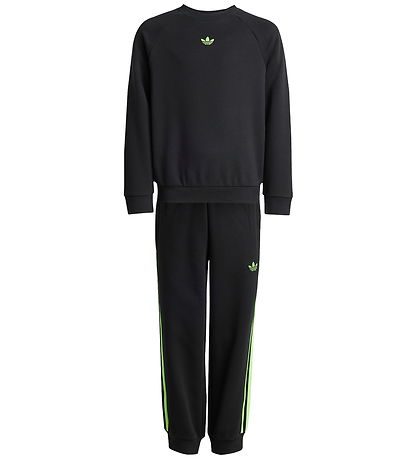 adidas Originals Sweat Set - Crew - Black/Sign no.