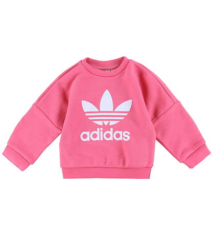 adidas Originals Sweat Set - Loose Crew Set - Pnkfus