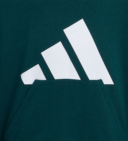 adidas Performance Hoodie - J BL FT HD - Aurivy/White