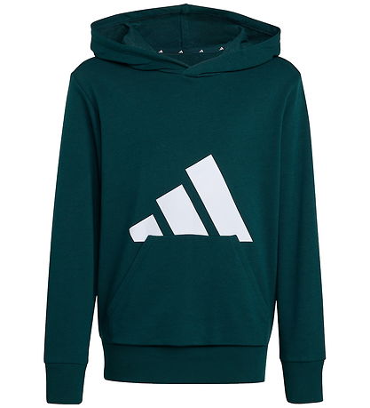 adidas Performance Hoodie - J BL FT HD - Aurivy/White