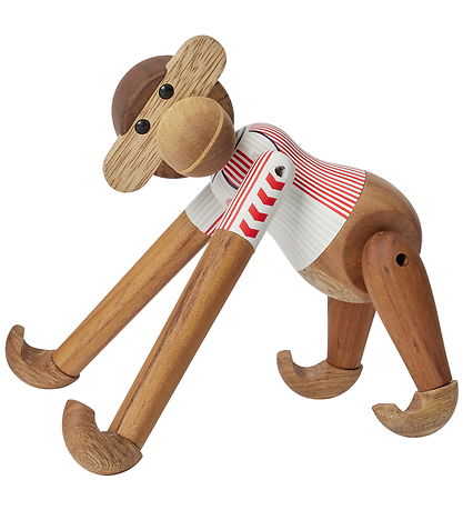 Kay Boy Wooden Figure - Monkey DBU 86 Away - Little - Teak/Limba