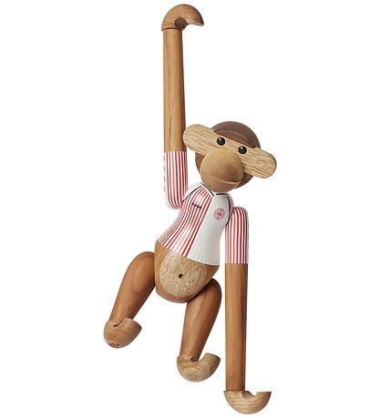 Kay Boy Wooden Figure - Monkey DBU 86 Away - Little - Teak/Limba