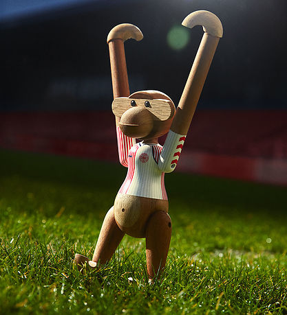 Kay Boy Wooden Figure - Monkey DBU 86 Away - Little - Teak/Limba