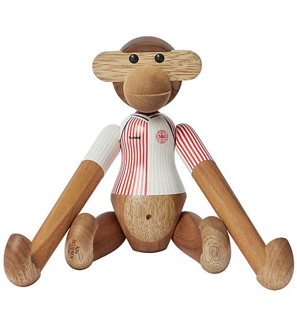 Kay Boy Wooden Figure - Monkey DBU 86 Away - Little - Teak/Limba