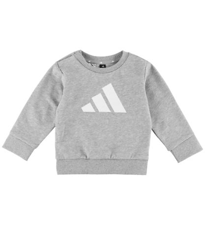 adidas Performance Sweat Set - I BL FT Jog - Mgreyh/White
