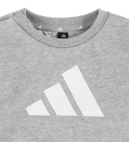 adidas Performance Sweat Set - I BL FT Jog - Mgreyh/White