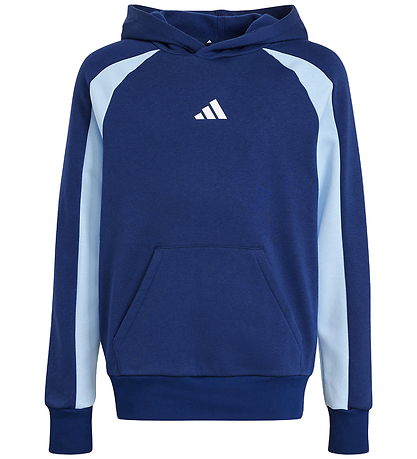 adidas Performance Hoodie - J CB FL HD - Dkblue/Globlu/White