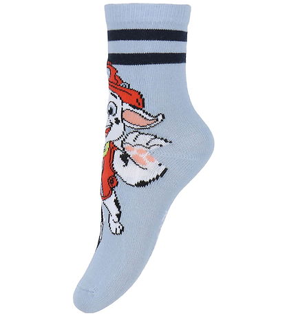 Name It Socks - 3-Pack - NmmJonathan - Pawpatrol - Dusty Blue/