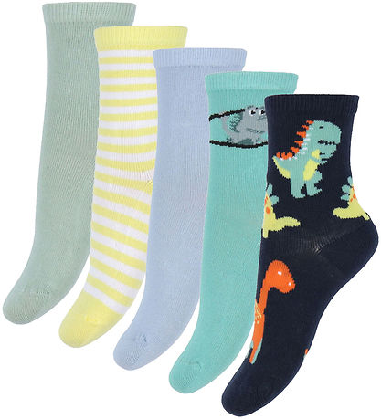 Name It Socks - 5-Pack - NmmVagn - Cream De Menthe