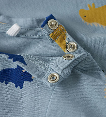 Name It Samfella l/e - NbmVroels - Dusty Blue/Dino