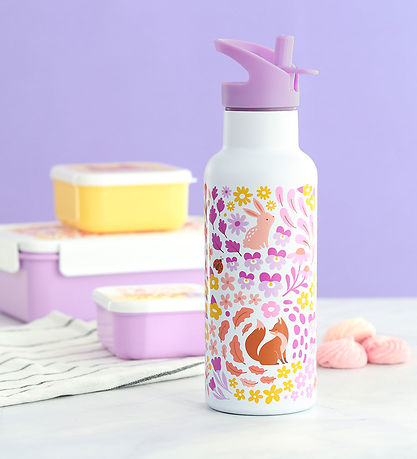A Little Lovely Company Water Bottle - Stainless Steel - 500 mL