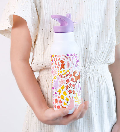 A Little Lovely Company Water Bottle - Stainless Steel - 500 mL