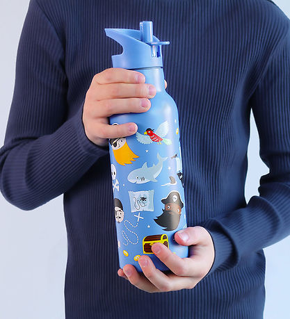A Little Lovely Company Drikkeflaske - Rustfritt Stål - 500 ml