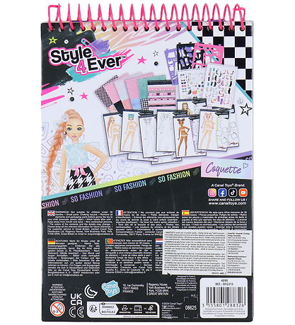 Style 4 Ever Modedesigner Mini Skissblockset