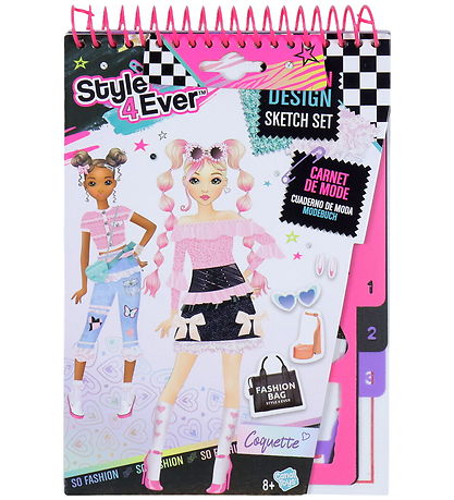 Style 4 Ever Modedesigner Mini Skissblockset