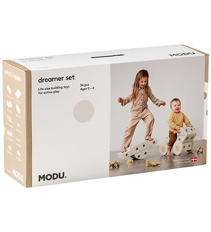 Rêveur Set MODU - 34 Parties - 70x40x20 cm - Sable Grey/Honey Ja