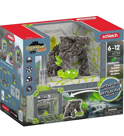 Schleich Eldrador Creatures - Bardagahellir Stone Smásali - 4273