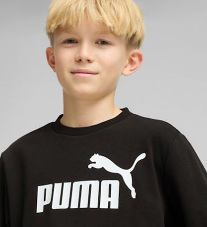 Puma Sweatshirt - ESS No. 1 Logo Crew - Black