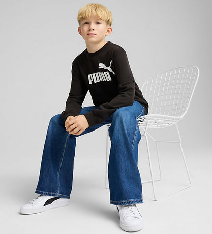 Puma Sweatshirt - ESS No. 1 Logo Crew - Black