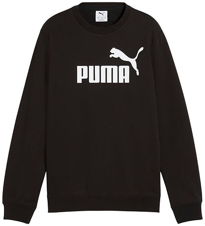 Puma Sweatshirt - ESS No. 1 Logo Crew - Black