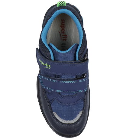 Superfit Skór - Jupiter - Blue/Ljósgrænt