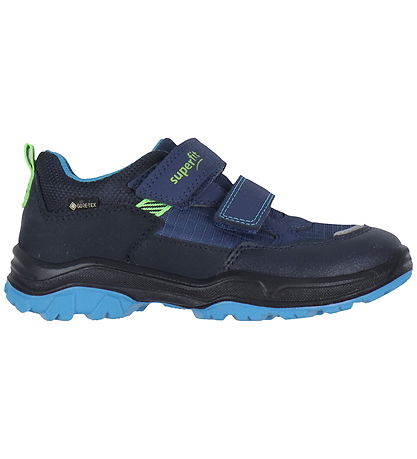 Superfit Skór - Jupiter - Blue/Ljósgrænt