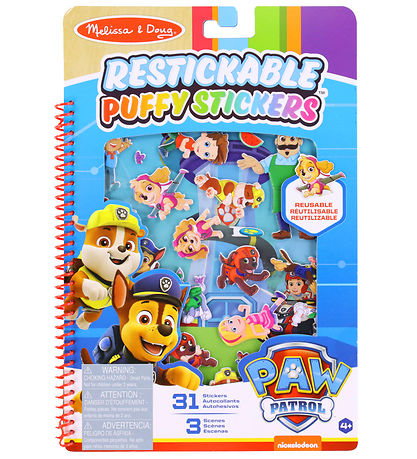 Paw Patrol Límmiðar - Uppblásnir límmiðar
