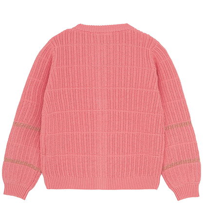 Minymo Cardigan - Prjónað - Strawberry Ice