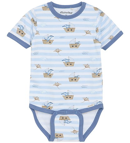 Minymo Bodysuit s/s - Skyway