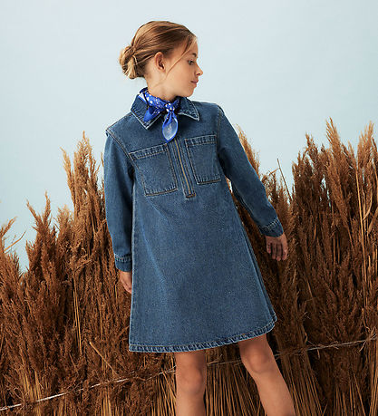 Robe Name It - Denim - NkfAstrid - Medium+ Blue Denim