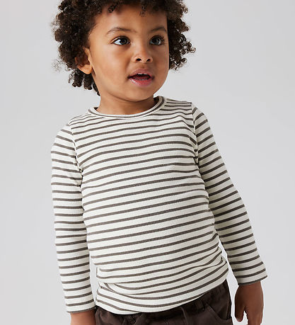 Name It Blouse - Rib - Noos - NmnBani - Dusty Olive