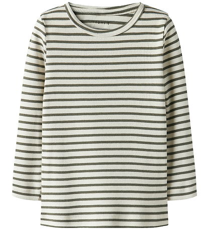 Name It Blouse - Rib - Noos - NmnBani - Dusty Olive