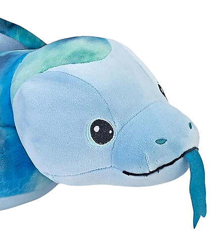 Wild Republic Soft Toy - Squishy Snake - Blue