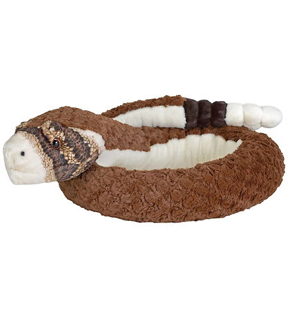 Wild Republic Soft Toy - Luxury Rattle Snake - 140 cm - Brown