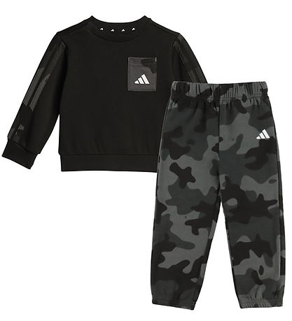 adidas Performance Sweat Set - INF Camo FL - Black/White