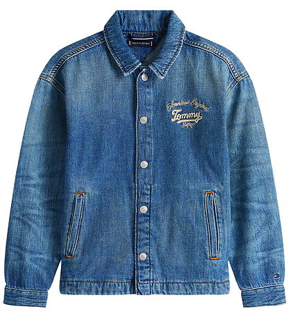 Tommy Hilfiger Jeansjacke - Verpackung Shacket - Islandblue