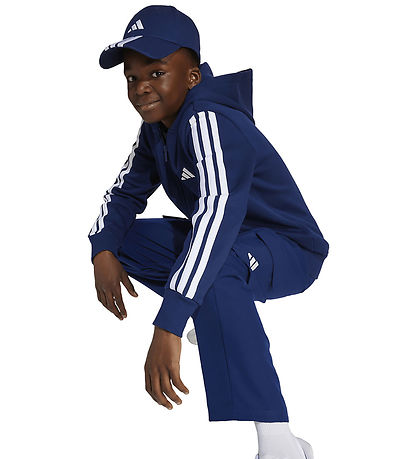 adidas Performance Cardigan - Dökkblátt/White M. Lógó