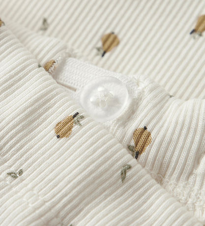 Lil' Atelier Byxor - Rib - NbnLago - Coconut Mjölk/Pear