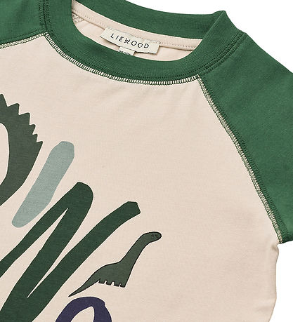 Liewood Blússa - Dinomite/Garden Green/Sandy