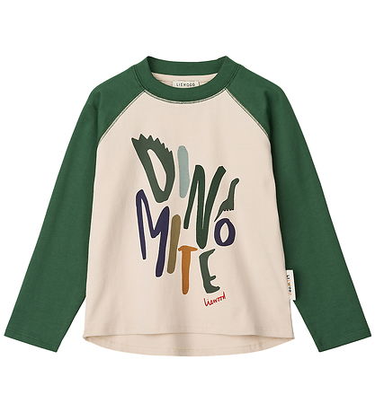 Liewood Blússa - Dinomite/Garden Green/Sandy