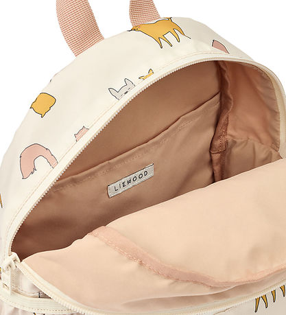 Liewood Backpack - Andreas - 5.5 L - Cats Duck Dogs/Sandy