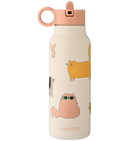 Liewood Drikkeflaske - 350 ml - Katter And Hunder/Sandy