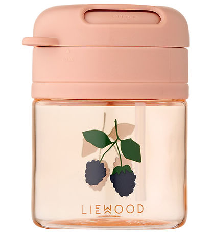 Liewood Becher m. Strohhalme - 280 ml - Berry/Pale Toskana