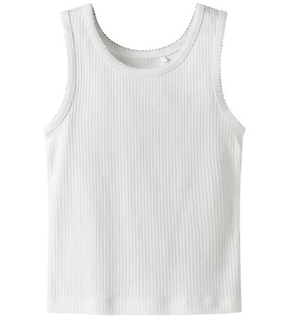 Name It Linne - Rib - NkfFikatie - Lucent White