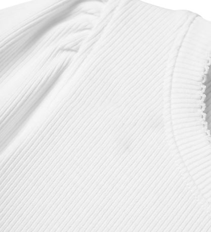 Name It Blouse - Rib - NmfFikab - Bright White