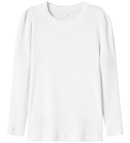 Name It Blouse - Rib - NmfFikab - Bright White