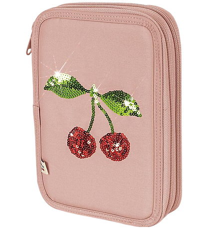 Konges Sløjd Pencil Case w. Contents - Clover - Mahogany Rose