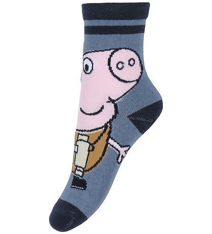 Name It Socks - 3-Pack - NmmOrla - Peppa Pig - Dark Sapphire