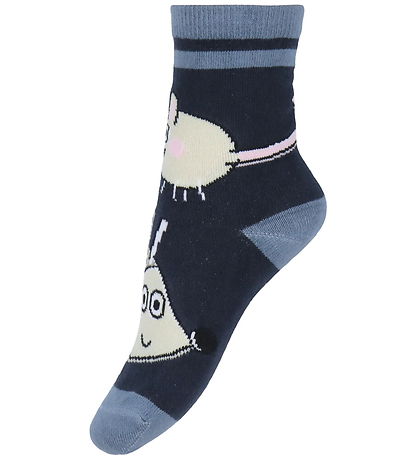Name It Socks - 3-Pack - NmmOrla - Peppa Pig - Dark Sapphire