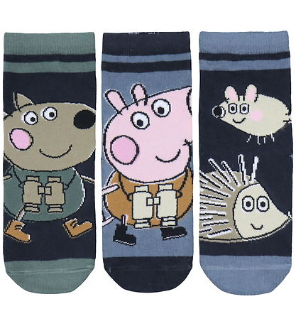 Name It Socks - 3-Pack - NmmOrla - Peppa Pig - Dark Sapphire